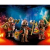 Playmobil 3 combattants Burnham Raiders Novelmore 70672^ Les Pirates, Chevaliers, Cowboys Et Indiens