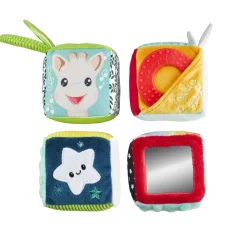Vulli 4 cubes multi-activités Sophie la girafe^ Hochets Et Jouets D'Activités
