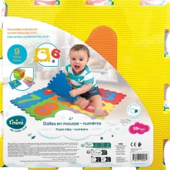 T'mimi 9 dalles puzzles en mousse - Numéro 1 à 9^ Autres Jouets D'Éveil