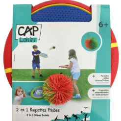 CAP 2 en 1 raquettes Frisbee^ Sports Et Ballons