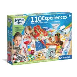 Clementoni 110 expériences Sciences et Jeu^ Autres Jeux Scientifiques