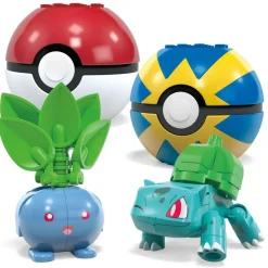 MEGA 4 POKEMON PLANTE A CONSTRUIRE -^ Super Héros, Cinéma Et Jeux Vidéo