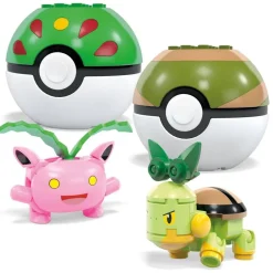 MEGA 4 POKEMON PLANTE A CONSTRUIRE -^ Super Héros, Cinéma Et Jeux Vidéo