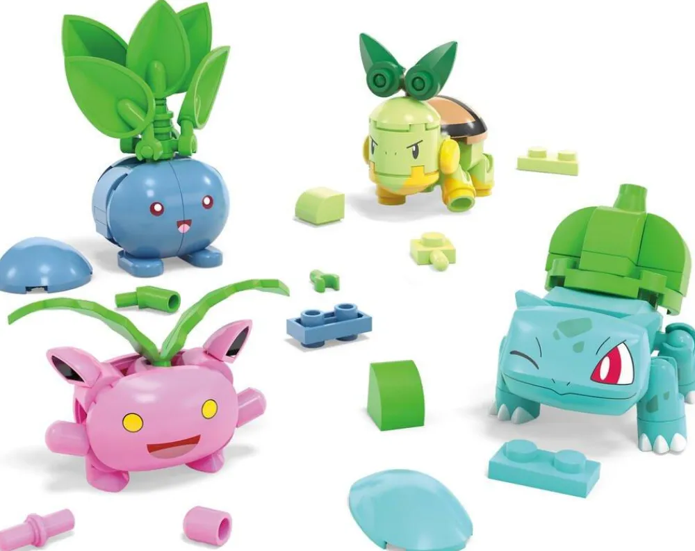 MEGA 4 POKEMON PLANTE A CONSTRUIRE -^ Super Héros, Cinéma Et Jeux Vidéo