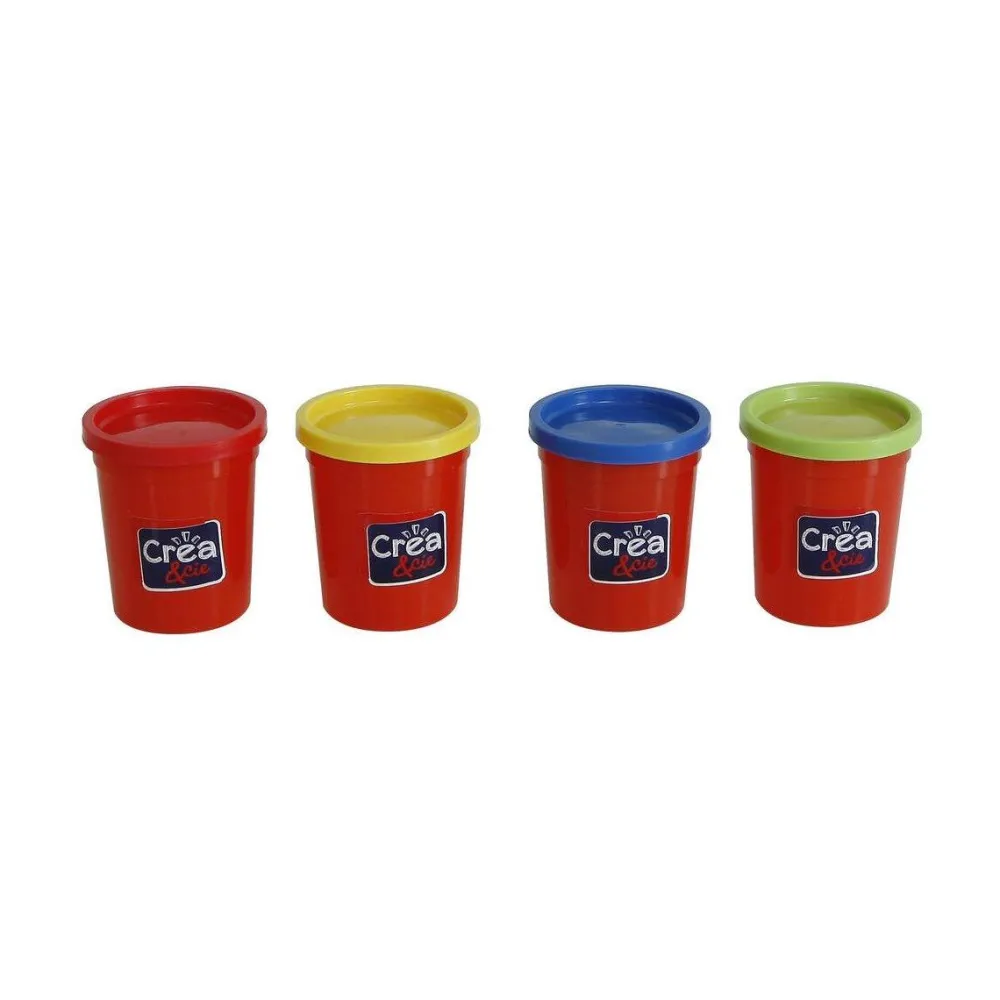 CREA & CIE 4 pots de pâte à modeler couleurs primaires^ Modelage Et Moulage