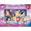 Ravensburger 2 puzzles 24 pièces Princesses réunies^Enfant Puzzles Bébés Et Enfants