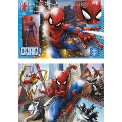 Clementoni 2 puzzles 60 pièces Supercolor Spider-Man^Enfant Puzzles Bébés Et Enfants