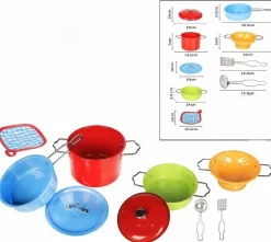 COM' les vrais Accessoires de cuisine en métal^ Dinette Et Accessoires