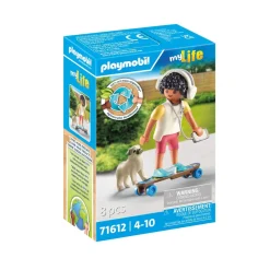 Playmobil Adolescent avec chien My Life 71612^ Le Sport, Les Loisirs Et Les Vacances