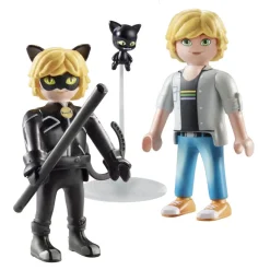Playmobil Adrien & Chat Noir - Miraculous 71337^ Les Héros Et Personnages