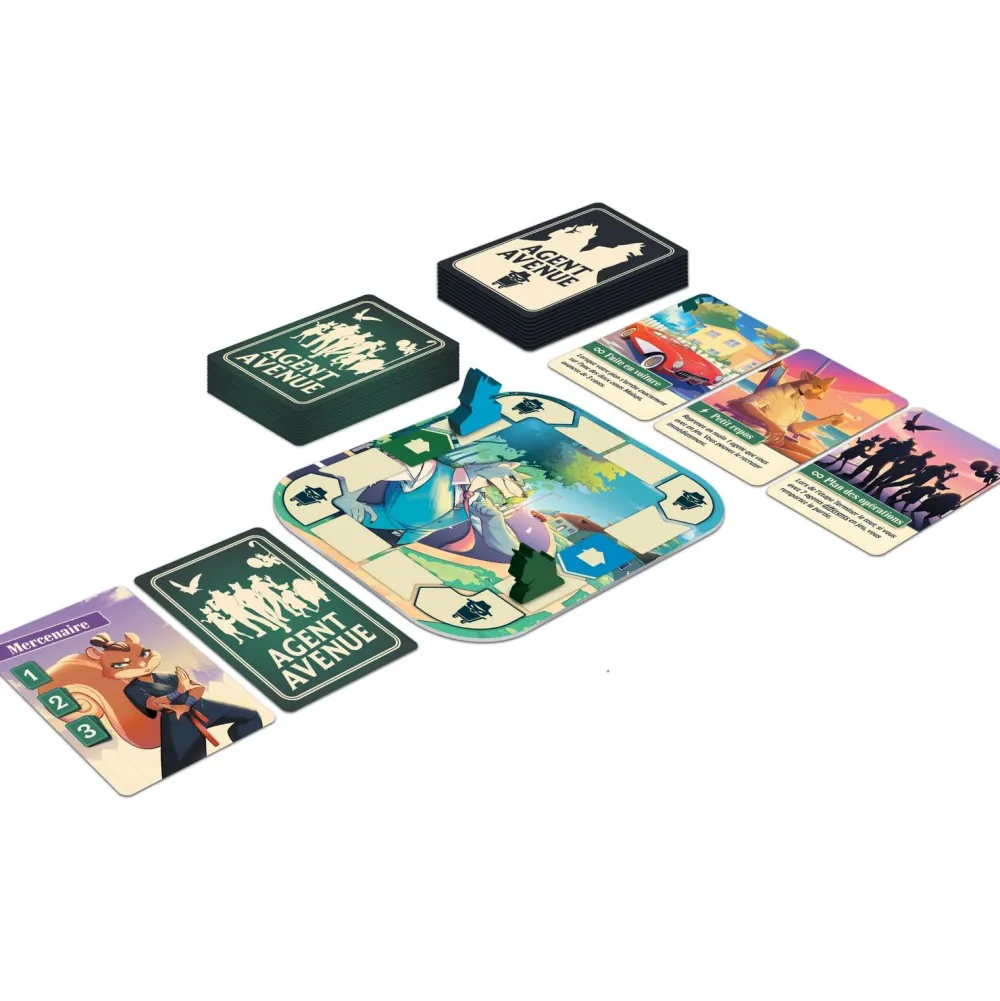 Iello Agent Avenue^ Jeux De Stratégie Et De Réflexion