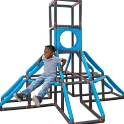 Smoby Aire de jeu BIG Kraxxl Le géant^ Maisons, Toboggans Et Jeux D'Extérieur