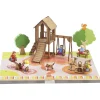 Jeujura Aire de jeux 70 pièces^ Jeux De Construction En Bois