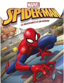 LUNII Album Flam - livre audio Spider-man La naissance du héros^ Karaoké, Lecteurs Cd Et Mp3 Et Casques