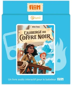 LUNII Album Flam l'auberge du coffre noir^ Karaoké, Lecteurs Cd Et Mp3 Et Casques
