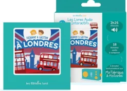 LUNII Album - livre audio Suzanne et Gaston à Londres^ Ordinateurs Et Tablettes Éducatives