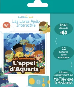 LUNII Album Appel Aquaria^ Ordinateurs Et Tablettes Éducatives