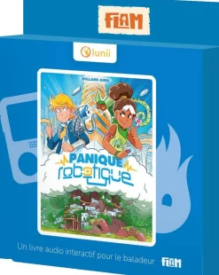 LUNII Albums Flam - Panique Robotique^ Karaoké, Lecteurs Cd Et Mp3 Et Casques