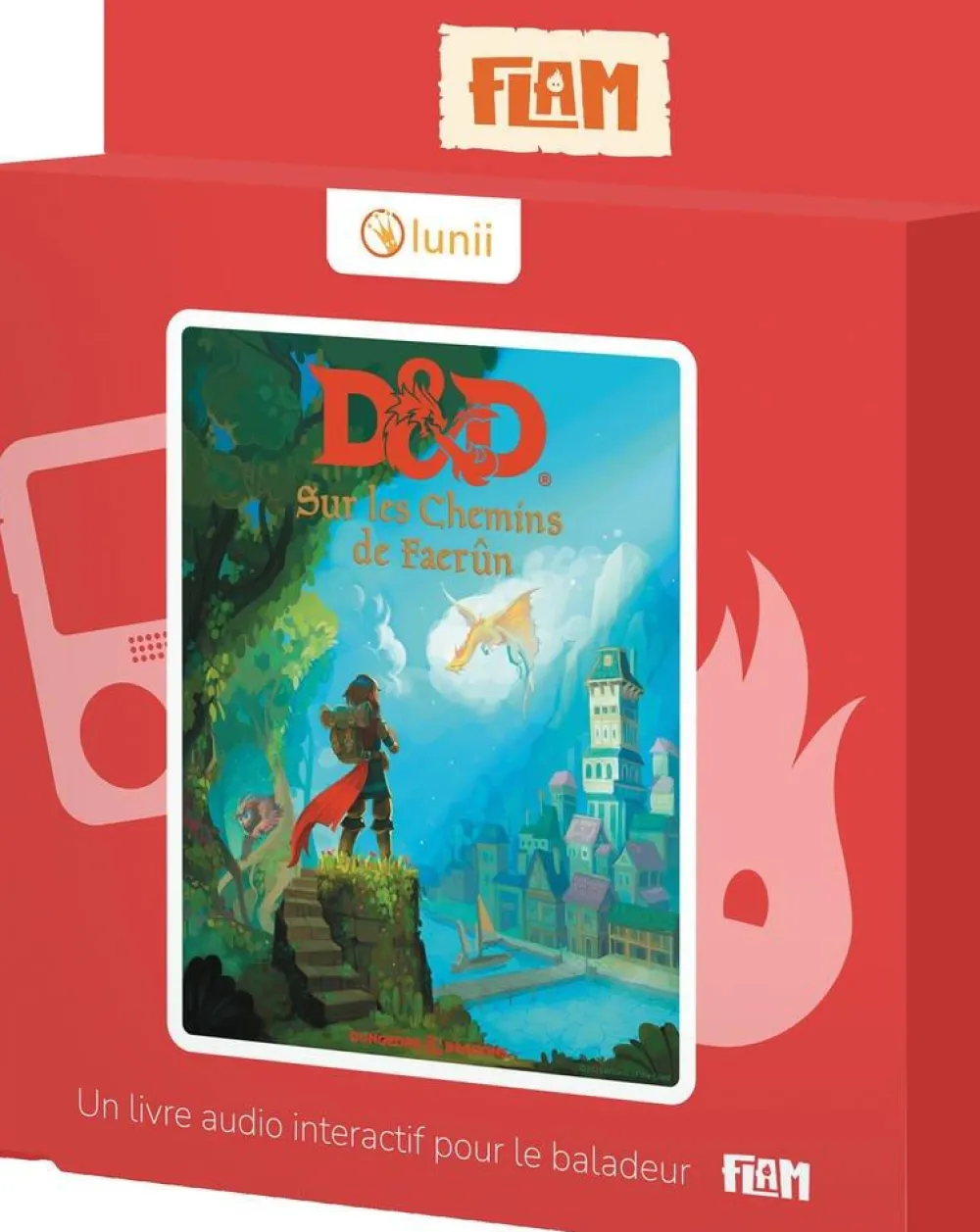 LUNII Albums Flam lLivre audio Donjons Et Dragons^ Karaoké, Lecteurs Cd Et Mp3 Et Casques