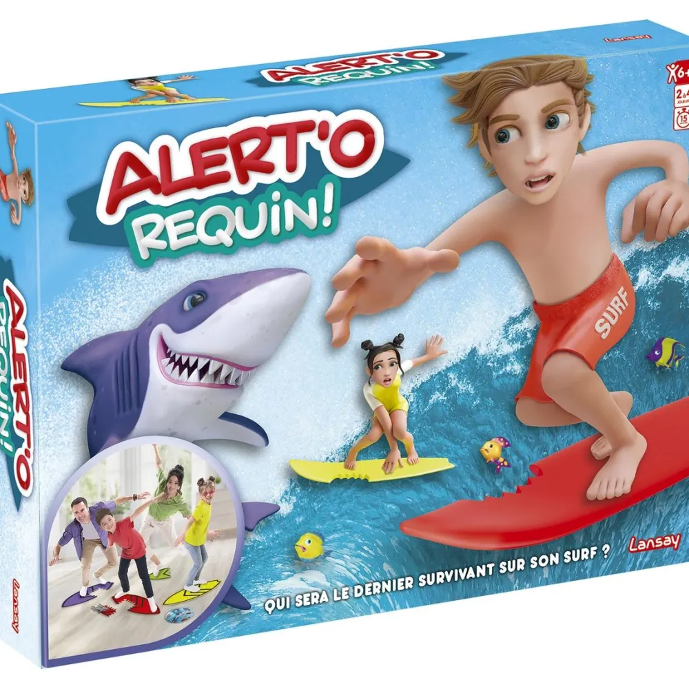 Lansay Alert'o Requin !^ Jeux D'Action Et D'Adresse