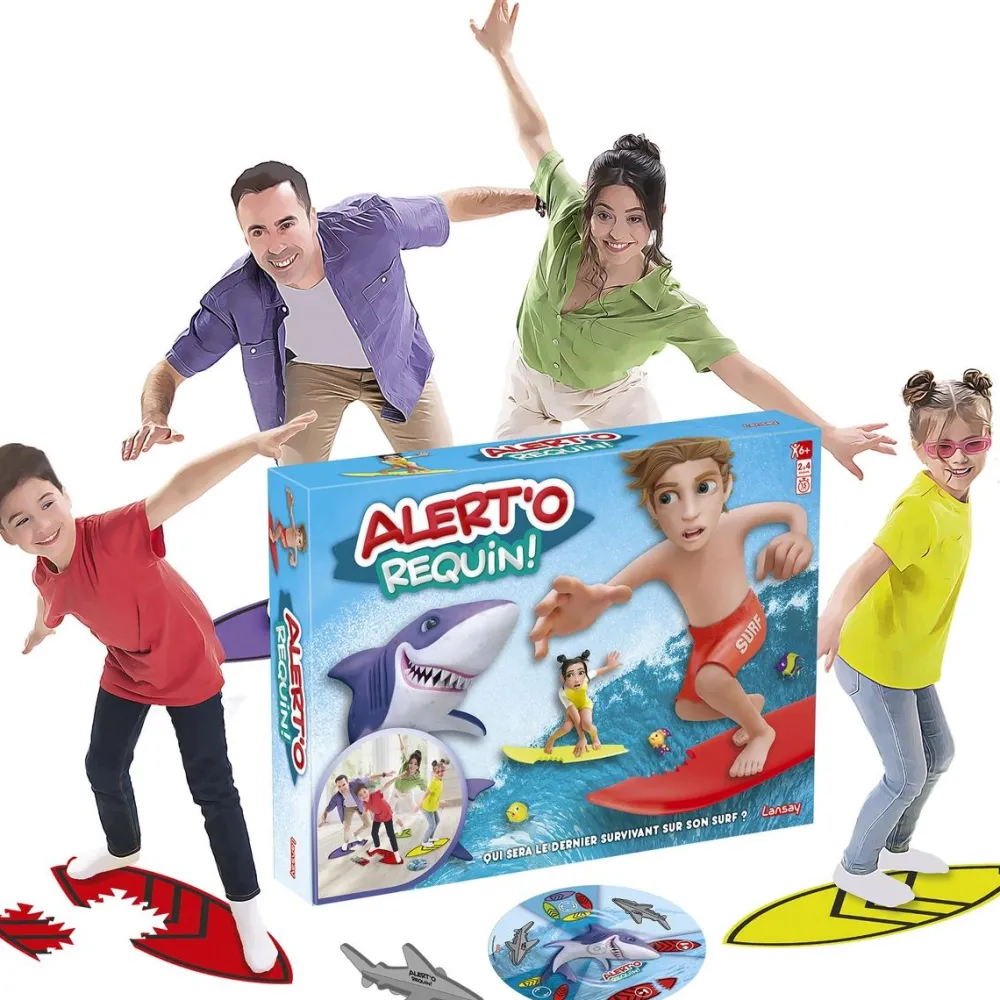 Lansay Alert'o Requin !^ Jeux D'Action Et D'Adresse