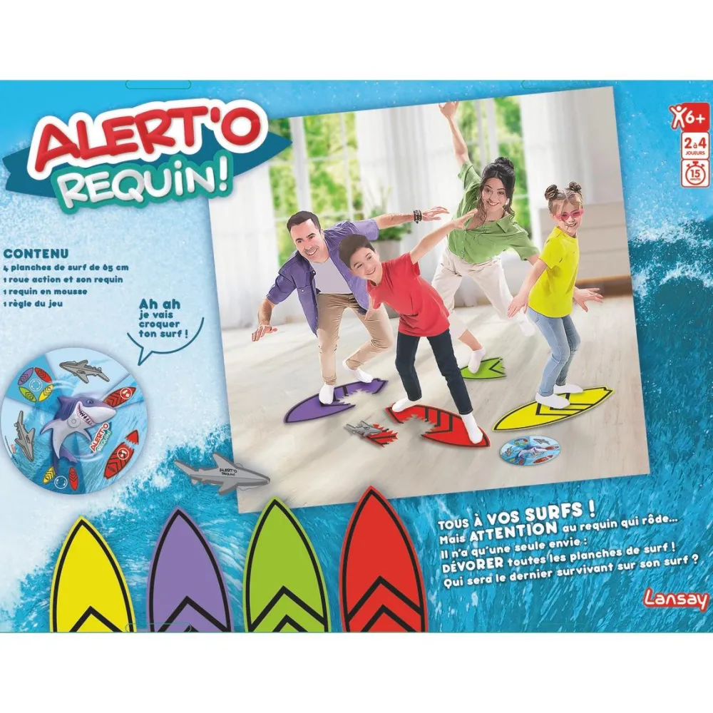 Lansay Alert'o Requin !^ Jeux D'Action Et D'Adresse