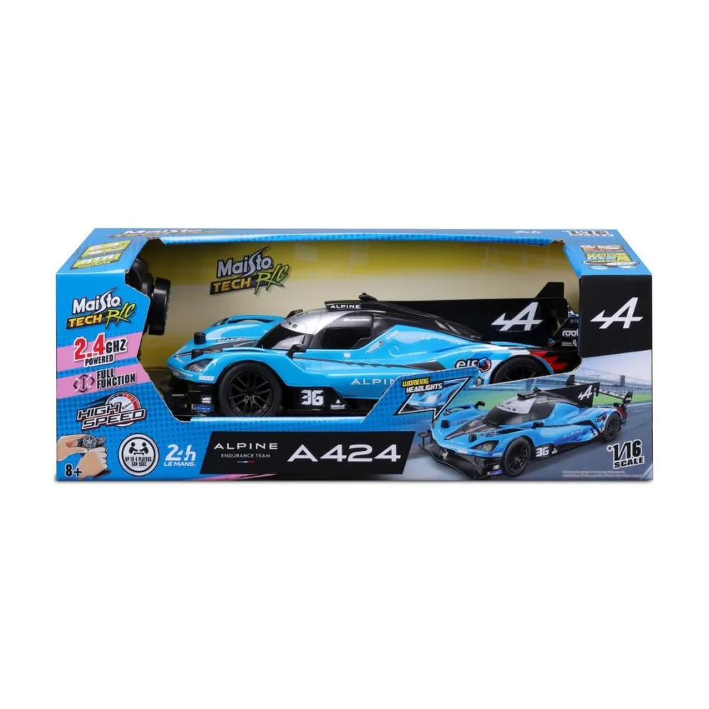 Varta Alpine hypercar A424 voiture radiocommandée 2.4 ghz 1/16^ Voitures Radiocommandées