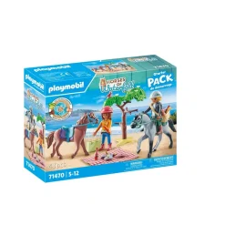 Playmobil Amélia et Ben avec chevaux - Horses of Waterfall 71470^ Ferme, Univers Agricoles Et Animaux|Les Animaux
