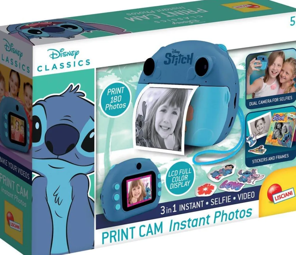 Lisciani Giochi Appareil photo - Print Cam instant photo Stitch^ Appareils Photos Et Vidéo