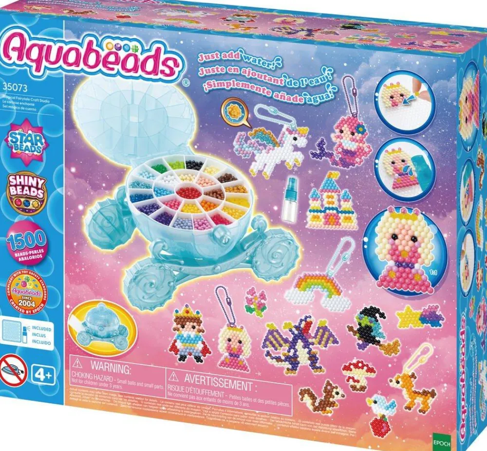 Aquabeads Le Carrosse Enchante^ Perles, Bijoux Et Perles À Repasser