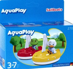 Simba Aquaplay - Ensemble De 2 Bateaux À Voile Avec Figurines^ Jeux D'Eau Et De Plage