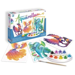 Sentosphu00e8re Aquarellum Animaux Mythiques^ Peinture