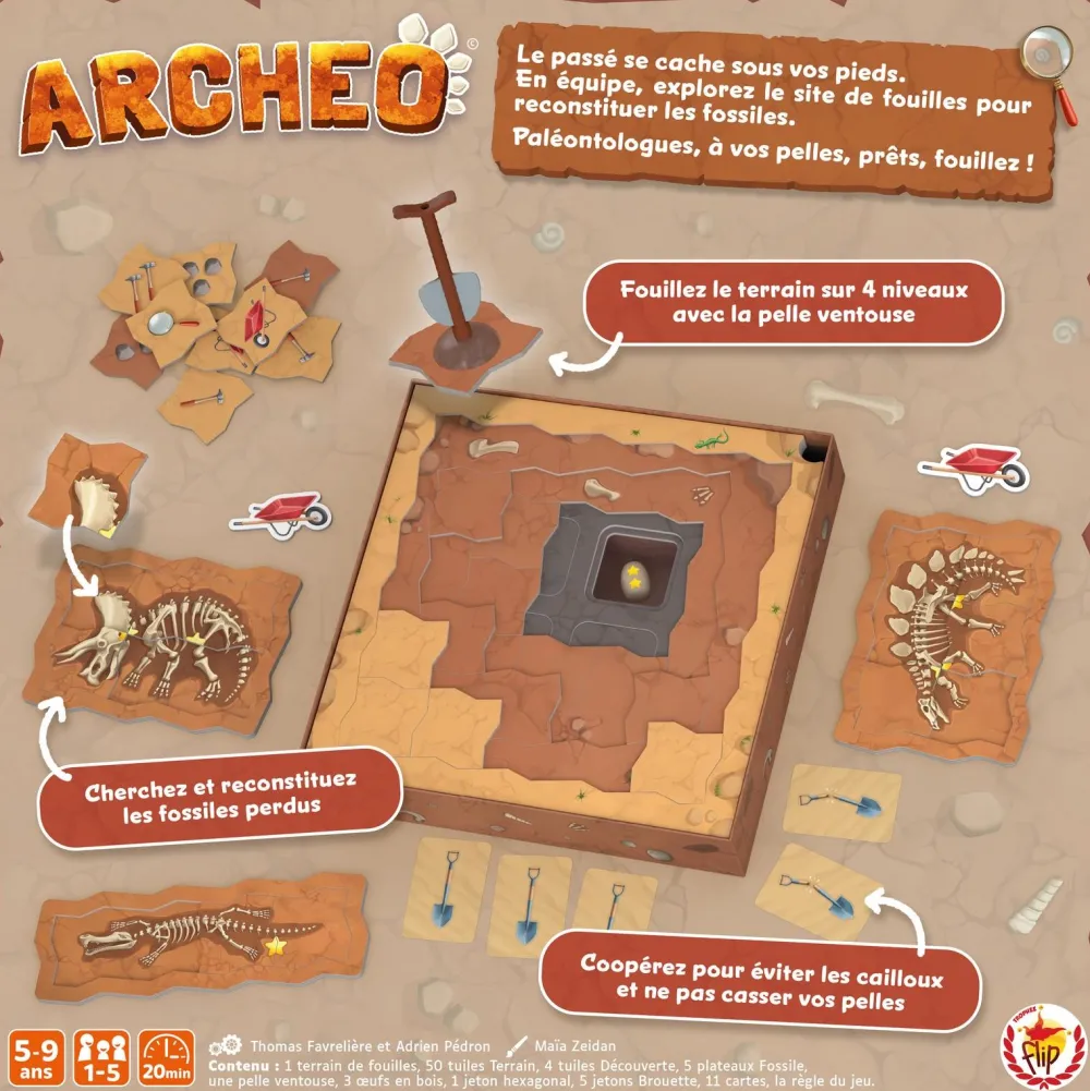 Gigamic Archeo^ Jeux De Stratégie Et De Réflexion