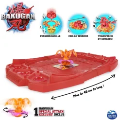 Spin Master Arène de combat - Battle zone Bakugan^ Les Figurines Interactives Et À Fonction