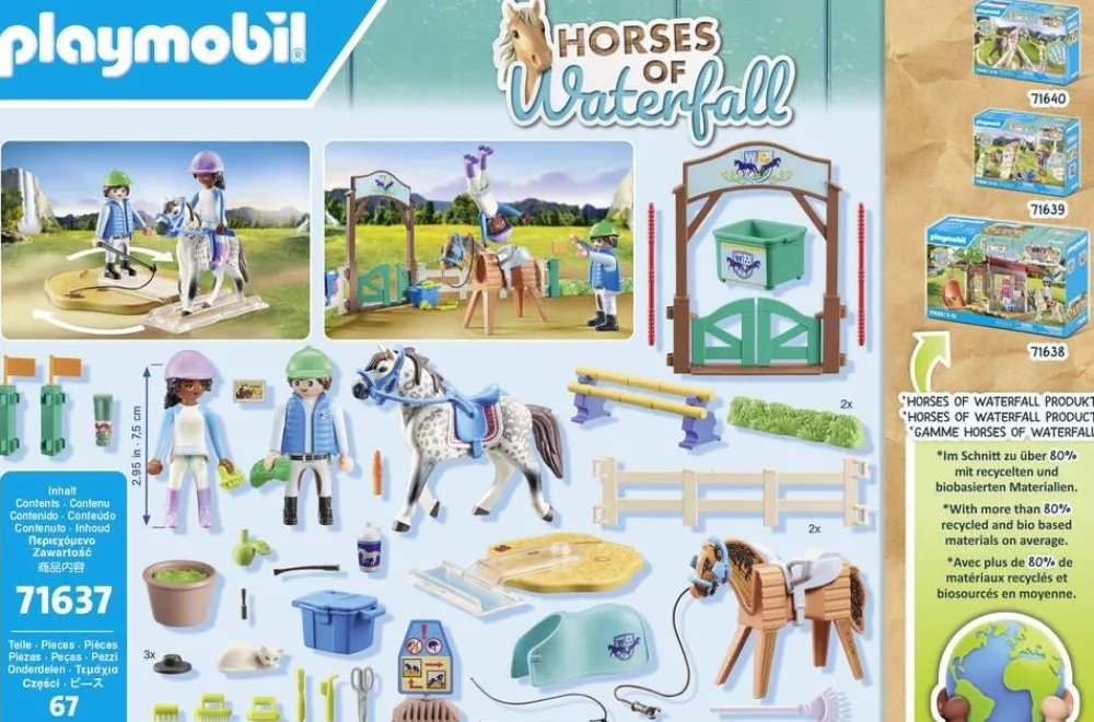 Playmobil Arène d'équitation - Horses of the Waterfall 71637^ La Ferme Et L'Univers Agricole