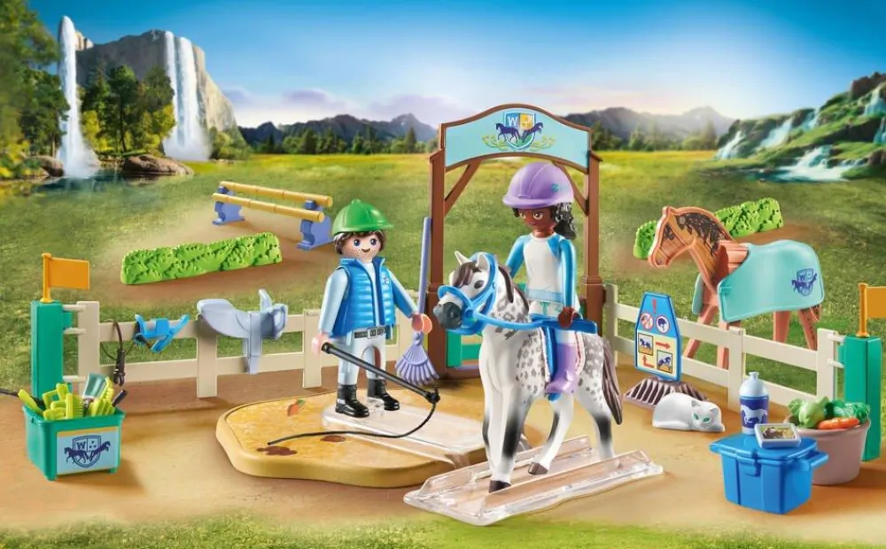 Playmobil Arène d'équitation - Horses of the Waterfall 71637^ La Ferme Et L'Univers Agricole