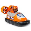 Spin Master Aéroglisseur Zuma - Véhicule 15 cm et figurine La Pat Patrouille^ Les Héros Et Personnages