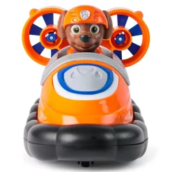 Spin Master Aéroglisseur Zuma - Véhicule 15 cm et figurine La Pat Patrouille^ Les Héros Et Personnages