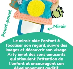 Lamaze Arty la loutre - Jouet d'activité^ Hochets Et Jouets D'Activités