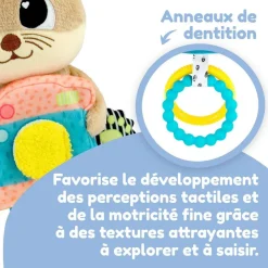 Lamaze Arty la loutre - Jouet d'activité^ Hochets Et Jouets D'Activités