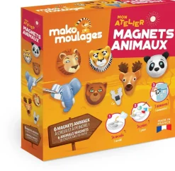 Mako Atelier De Moulages Avec Magnets Animaux^ Modelage Et Moulage