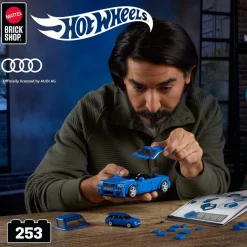 Mattel Audi 94 vant RS2 à construire Hot Wheels - Brick Shop^ Sport Et Aventures
