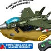 WISE BLOCK Avion de chasse à construire radiocommandé^ Autres Véhicules Radiocommandés