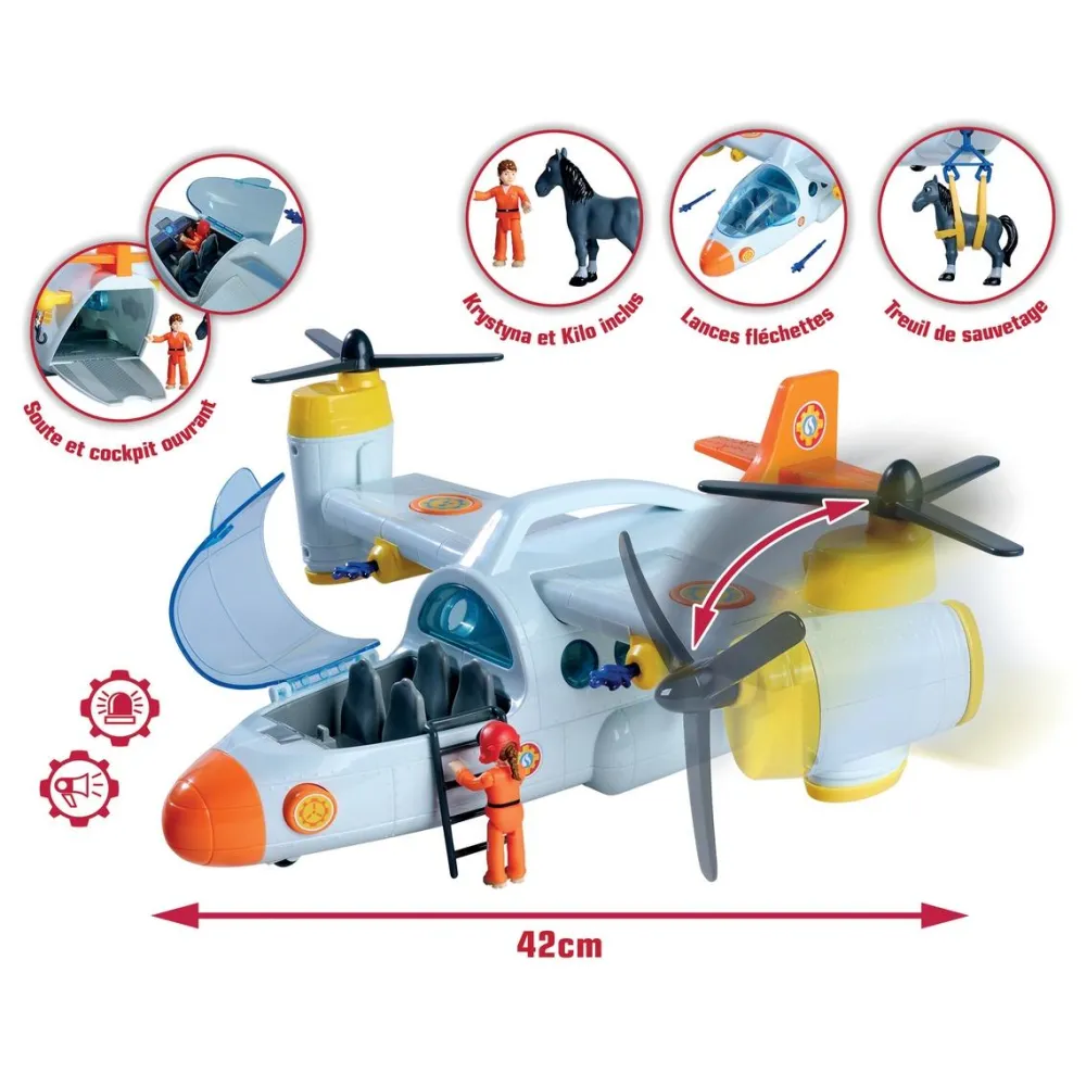 Varta Avion de sauvetage Sam le Pompier^ Hélicoptères, Avions Et Vaisseaux Spatiaux