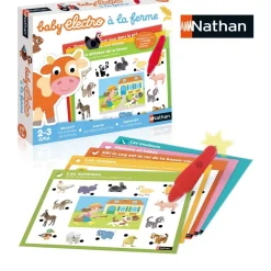 Nathan Baby Electro - A la Ferme^ Apprentissage Des Animaux Et De La Nature