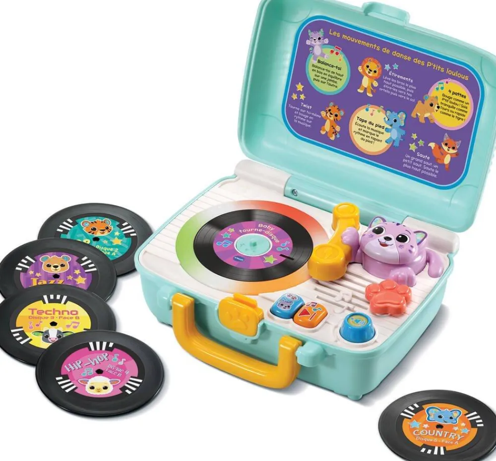 VTech Baby tourne-disque^ Jouets D'Éveil Électroniques