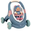 Smoby Baby Walker 3 en 1 et poupon Little^ Poussettes, Landaus Et Couffins