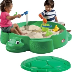 Little Tikes Bac à sable tortue^ Maisons, Toboggans Et Jeux D'Extérieur