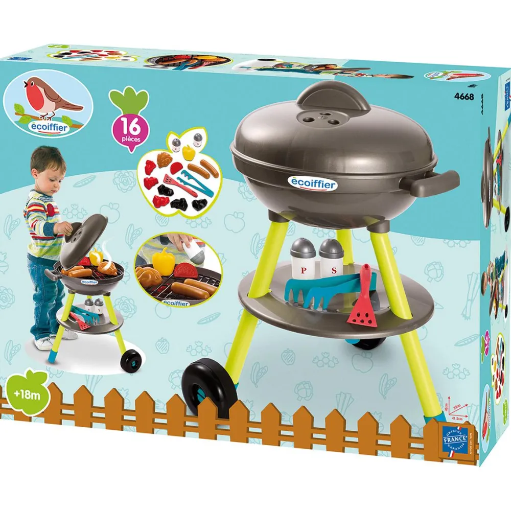 Ecoiffier Barbecue charbon^ Cuisines