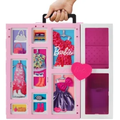 Mattel Barbie : Poupée et coffret dressing deluxe^ Poupées Mannequins